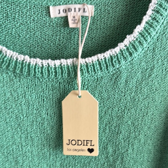 Jodifl Green Ruffle Sleeve Top - Picture 3 of 5